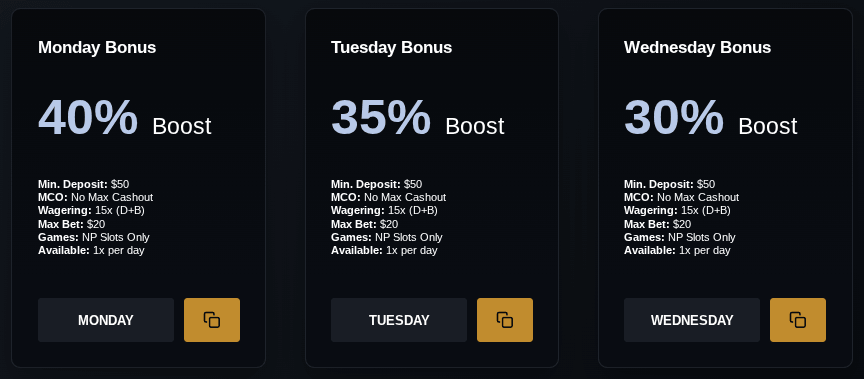 Jackoro Casino no deposit bonus