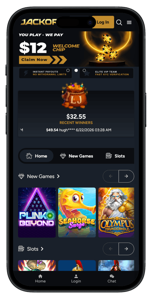 Jackoro Casino mobile — play on any device